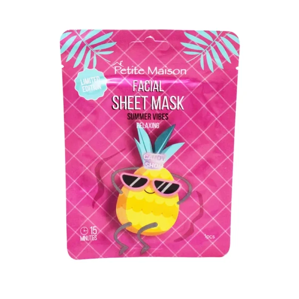 Petite Maison Summer Vibes Facial Sheet Mask-Relaxing 20Ml