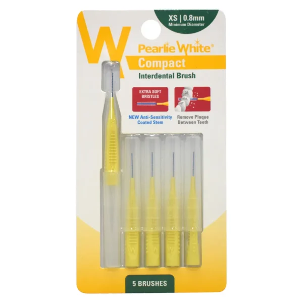 Pearlie White Compact Interdental Brush-Xs