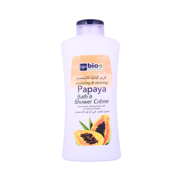 Bio Skincare Bath & Shower Creme Papaya 750Ml