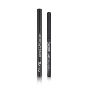 Flormar Just For Eyes Magic Kajal Liner+ Midnight Matte Eyeliner