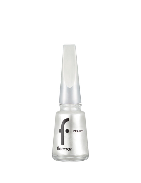 Flormar Pearly Nail Enamel - PL201 Luxury White -New