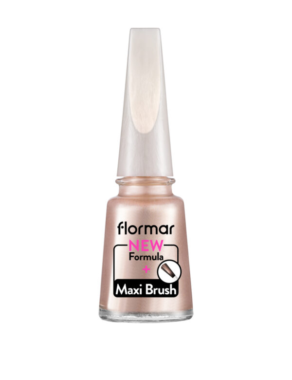 Flormar Pearly Nail Enamel - PL450 Salmon Dust -New