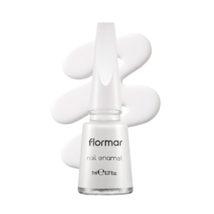 Flormar Nail Enamel - 400 Bright white