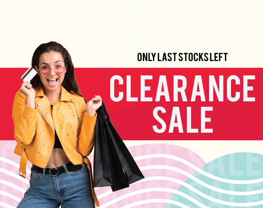 Clearance sale items collection