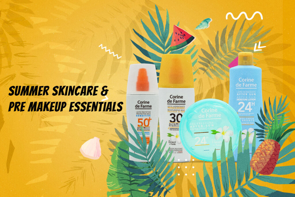 Summer Skincare and pre makeup essentials