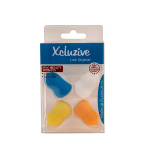 Xcluzive Latex-Fee Mini Beauty Sponges 4s