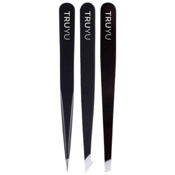 Truyu 3 Tweezer Tips (Point,Combo,Slant)