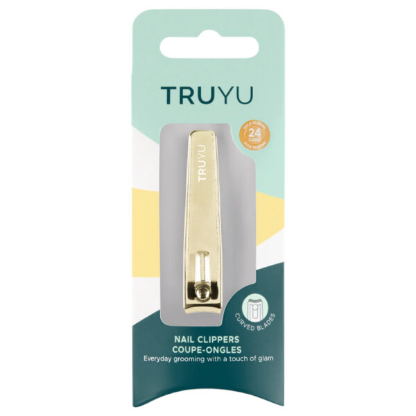 Truyu Nail Clipper (Curved Blades) Gold Plated