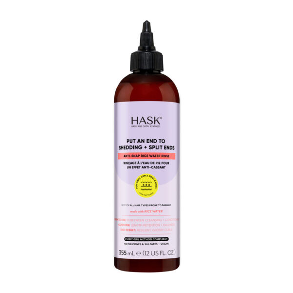 HASK TEXTURE SOLUTIONS ANTI-SNAP RICE WATER RINSE 355ML