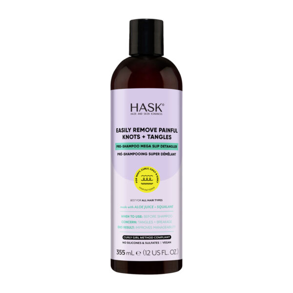 HASK TEXTURE SOLUTIONS PRE-SHAMPOO MEGA SLIP DETANGLER 355ML