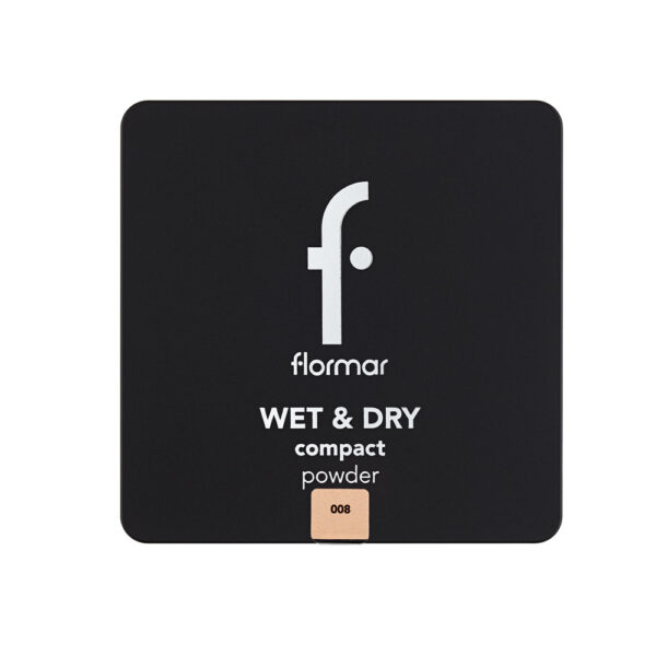 Flormar WET & DRY COMPACT POWDER - 08 MEDIUM PEACH