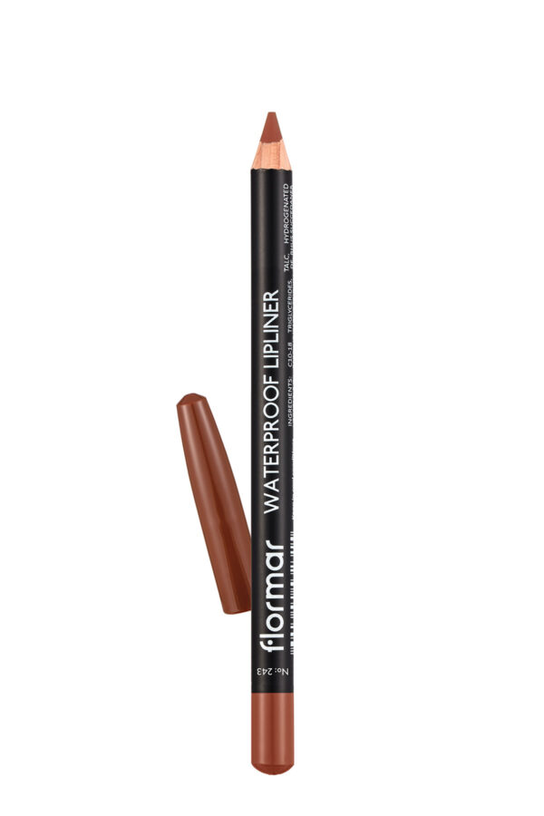 Flormar Waterproof Lipliner Pencil - 243 Hot Cocoa