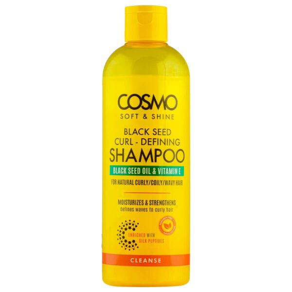 Cosmo Soft & Shine Black Seed Curl Defining Shampoo 480ml