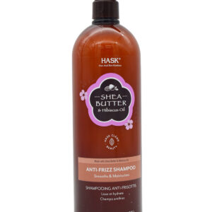 Hask Shea Butter & Hibiscus Anti-Frizz Shampoo 1L