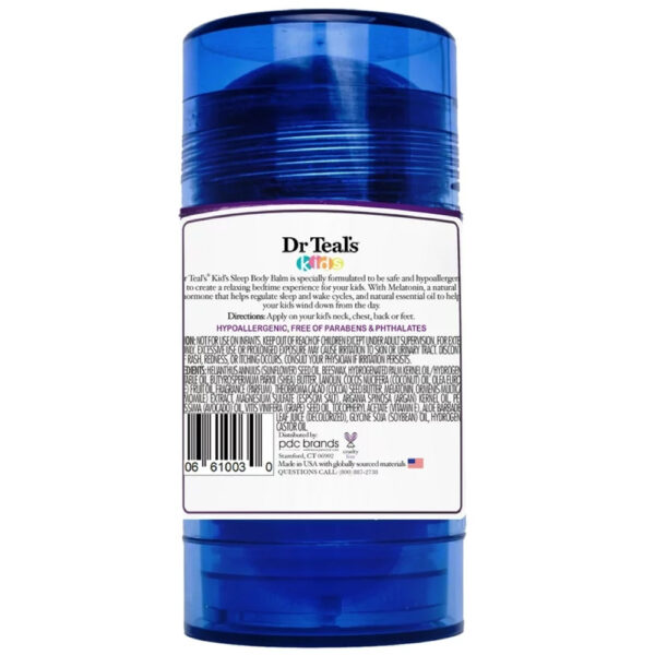 Dr Teal's Kids Sleep Body Balm with Melatonin & Essential Oil 75Gm