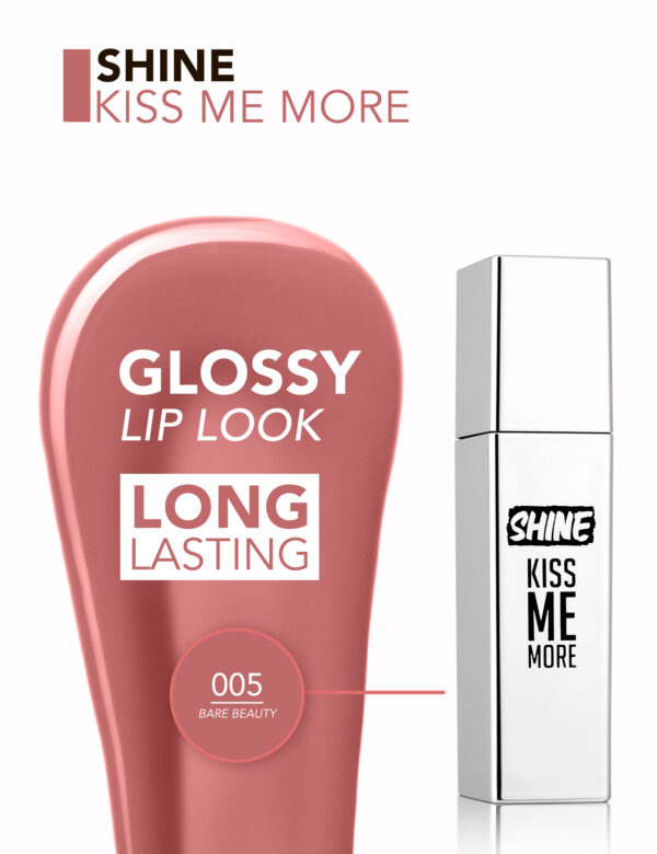 Flormar SHINE Kiss Me More LLS-005 Bare Beauty