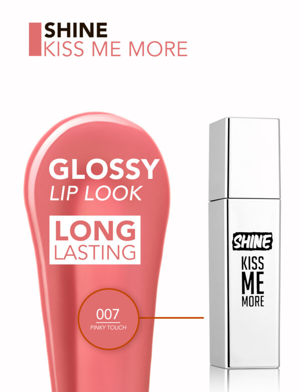 FLORMAR SHINE Kiss Me More LLS-007 Pinky Touch