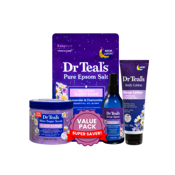 Dr Teals Melatonin Sleep & Relaxation Set