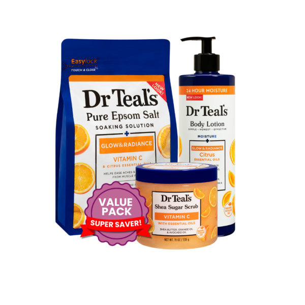 Dr Teal's Vitamin C & Citrus Energizing Set