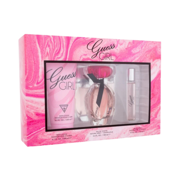 Guess girl giftset for Women BL 200ML+ EDT 100ML + EDT Mini 15ML