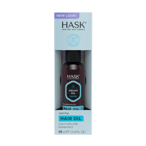 Hask Argan Oil Repairing Shine Hair Oil 59Ml