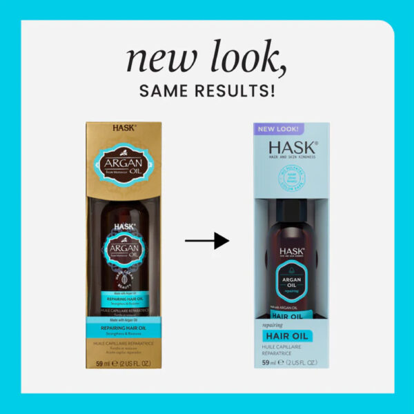 Hask Argan Oil Repairing Shine Hair Oil 59Ml