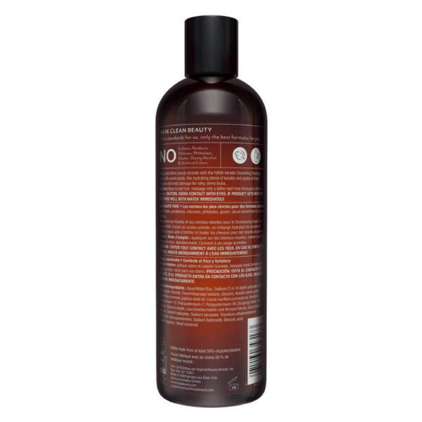 Hask Keratin Protein Smoothing Shampoo 355ml