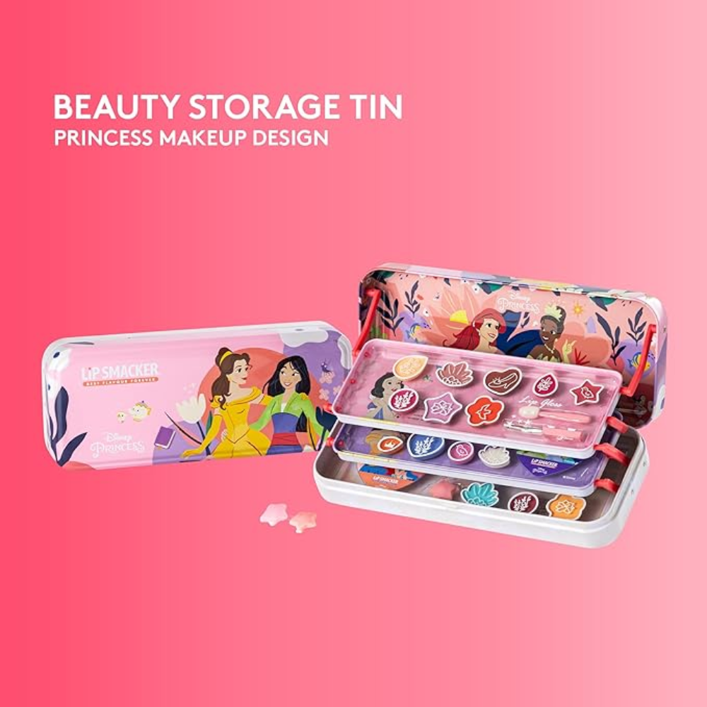 Princess Artisan picnic Triple Layer Beauty Tin | Lipsmacker