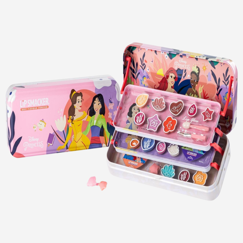 Princess Artisan picnic Triple Layer Beauty Tin | Lipsmacker