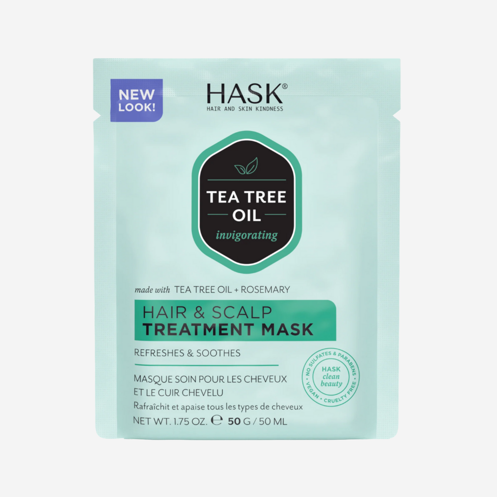 Hask Tea Tree Hair & Scalp Treatment Mask 50G