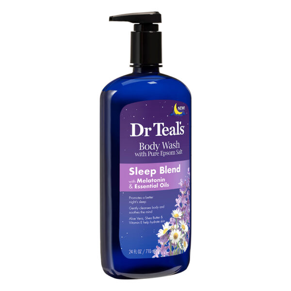 Dr Teal's Body Wash with Epsom Salt Sleep Blend with Melatonin 710Ml