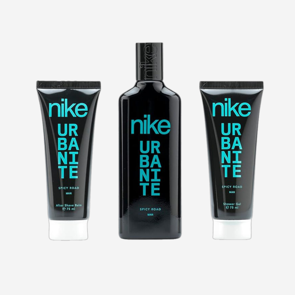 Nike Urbanite Spicy Road Man Giftset Edt 75Ml + After Shave 75Ml + Shower Gel 75Ml