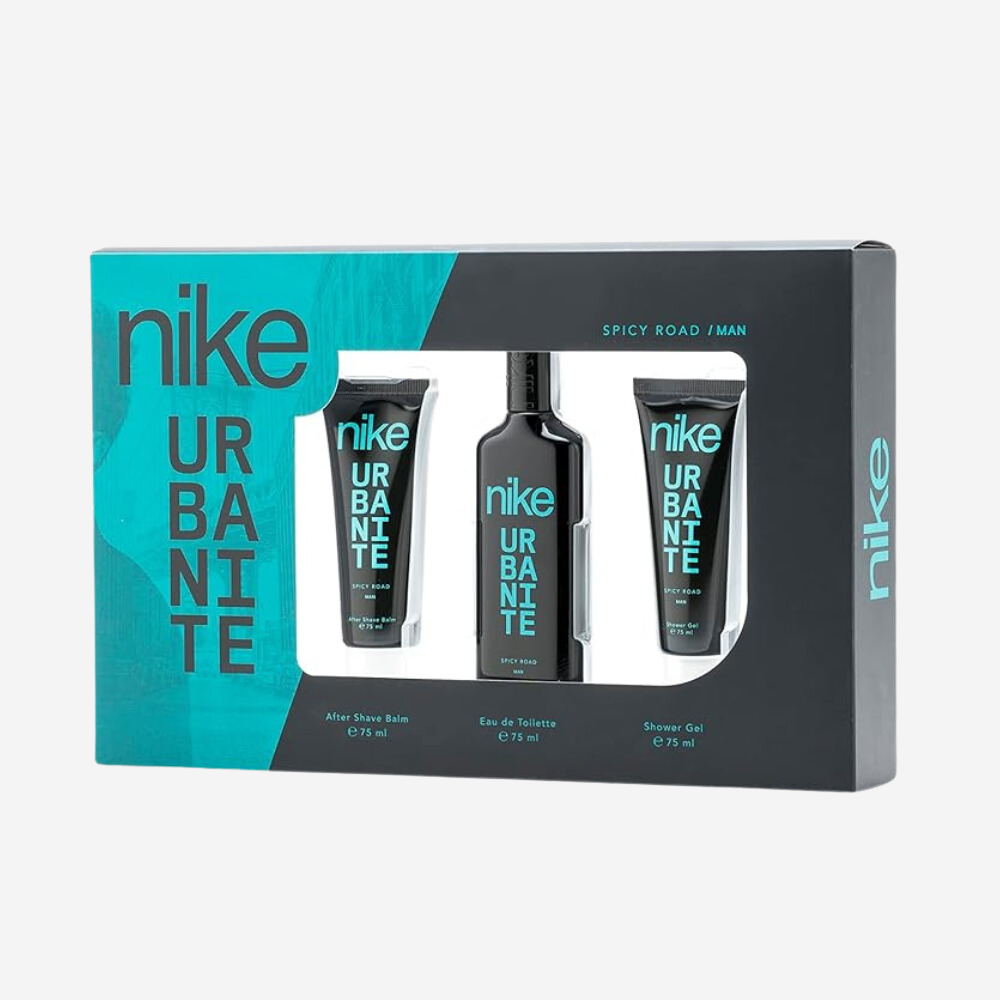 Nike Urbanite Spicy Road Man Giftset Edt 75Ml + After Shave 75Ml + Shower Gel 75Ml