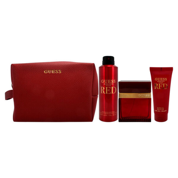 Guess Seductive Homme Red (M) Set Edt 100Ml + Body Spray 226Ml + Sg 100Ml + Pouch - Image 2