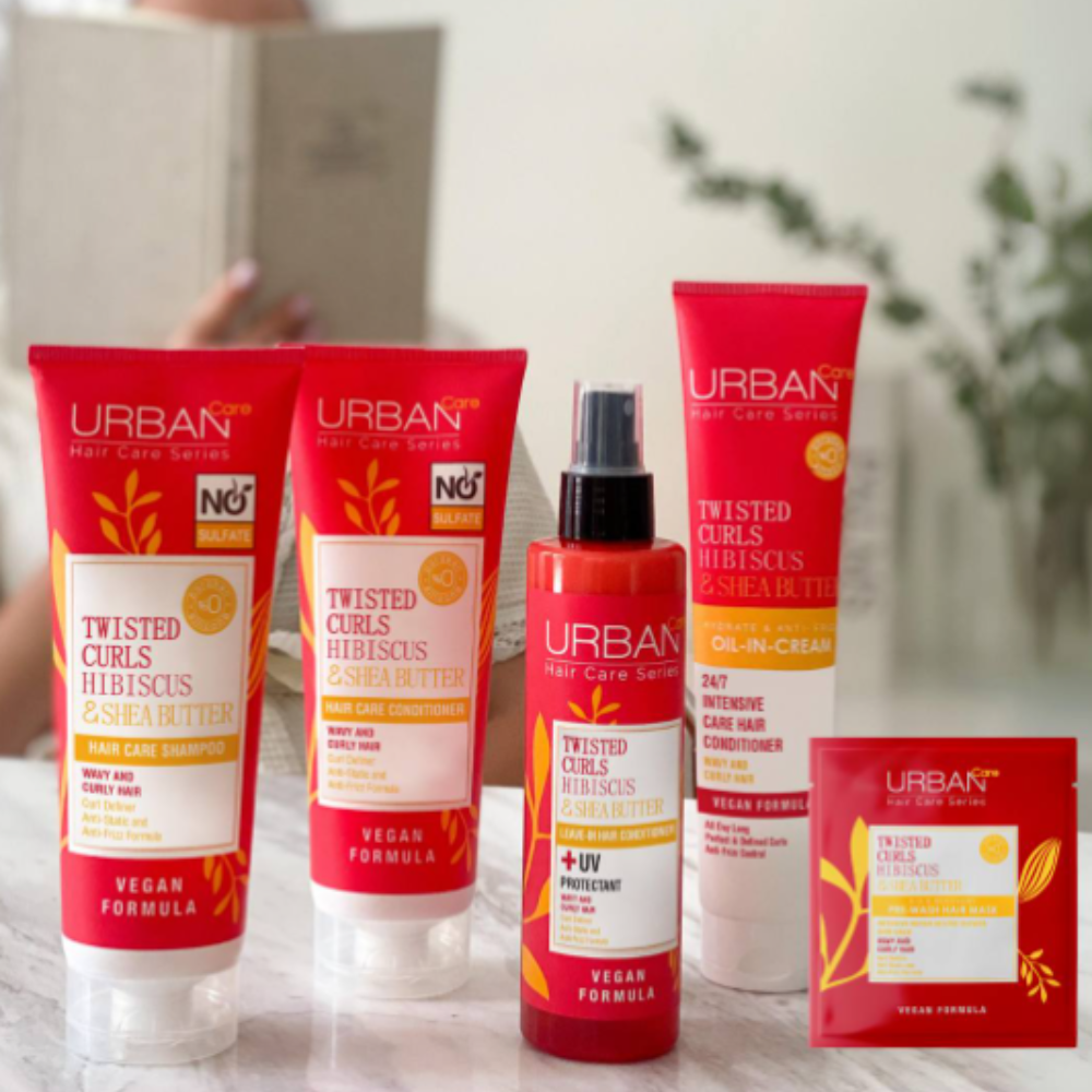 Urban Care Twisted Curls 5-Step Curl Care Set