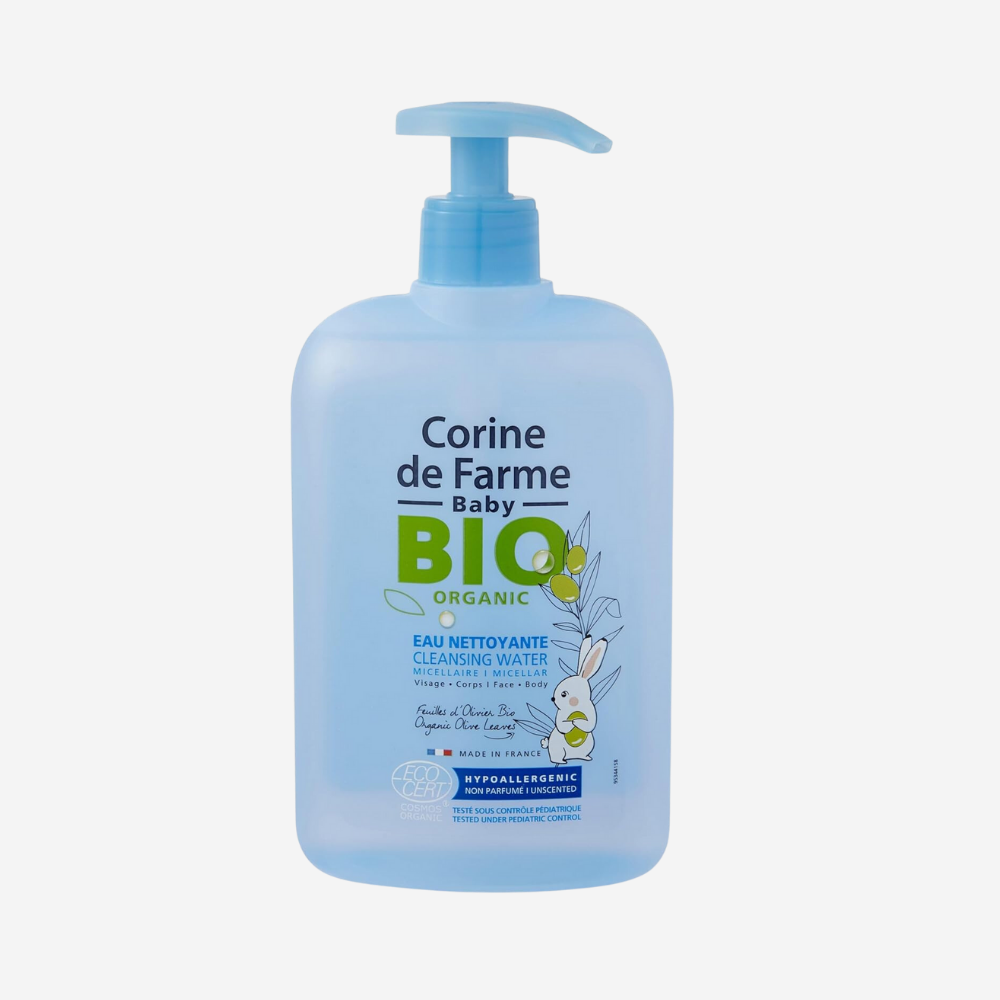 Corine De Farme Baby Bio Organic Face & Body Cleansing Water 500Ml