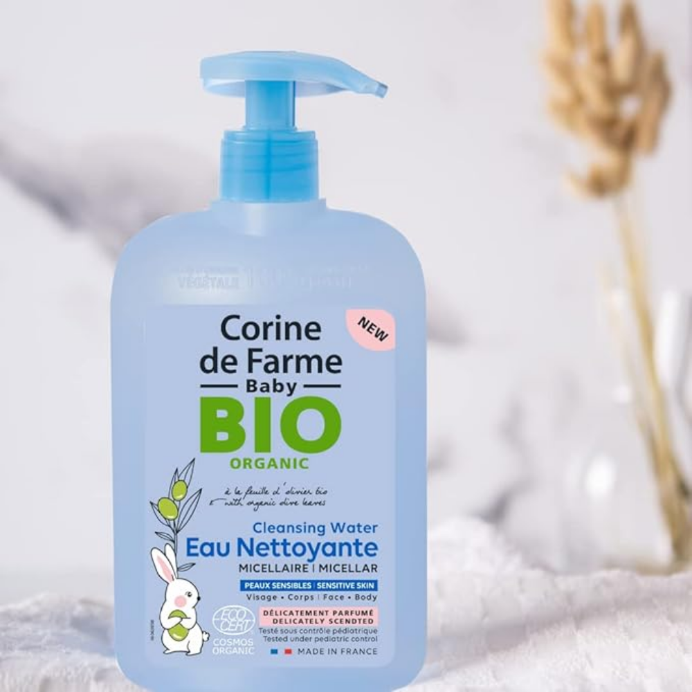 Corine De Farme Baby Bio Organic Face & Body Cleansing Water 500Ml