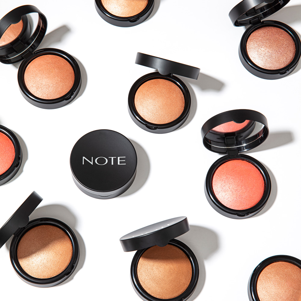 Note Baked Blusher 03 - Oriental Pink