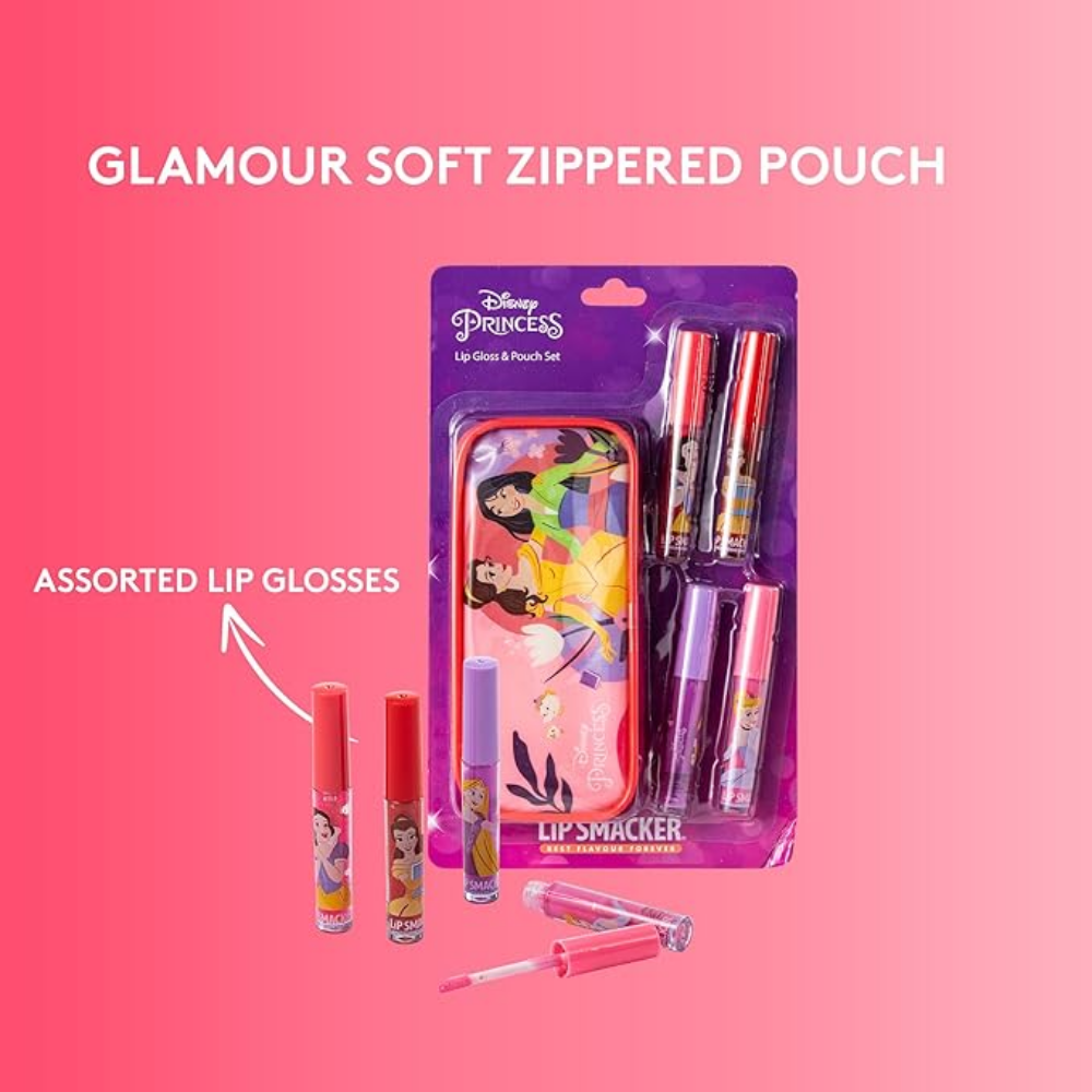 Princess Lip Gloss & Pouch Set | Lipsmacker