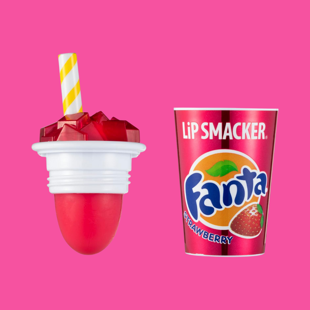 Lip Smacker Coca-Cola Cup Pot Balm - Fanta Strawberry 7.4G Blst