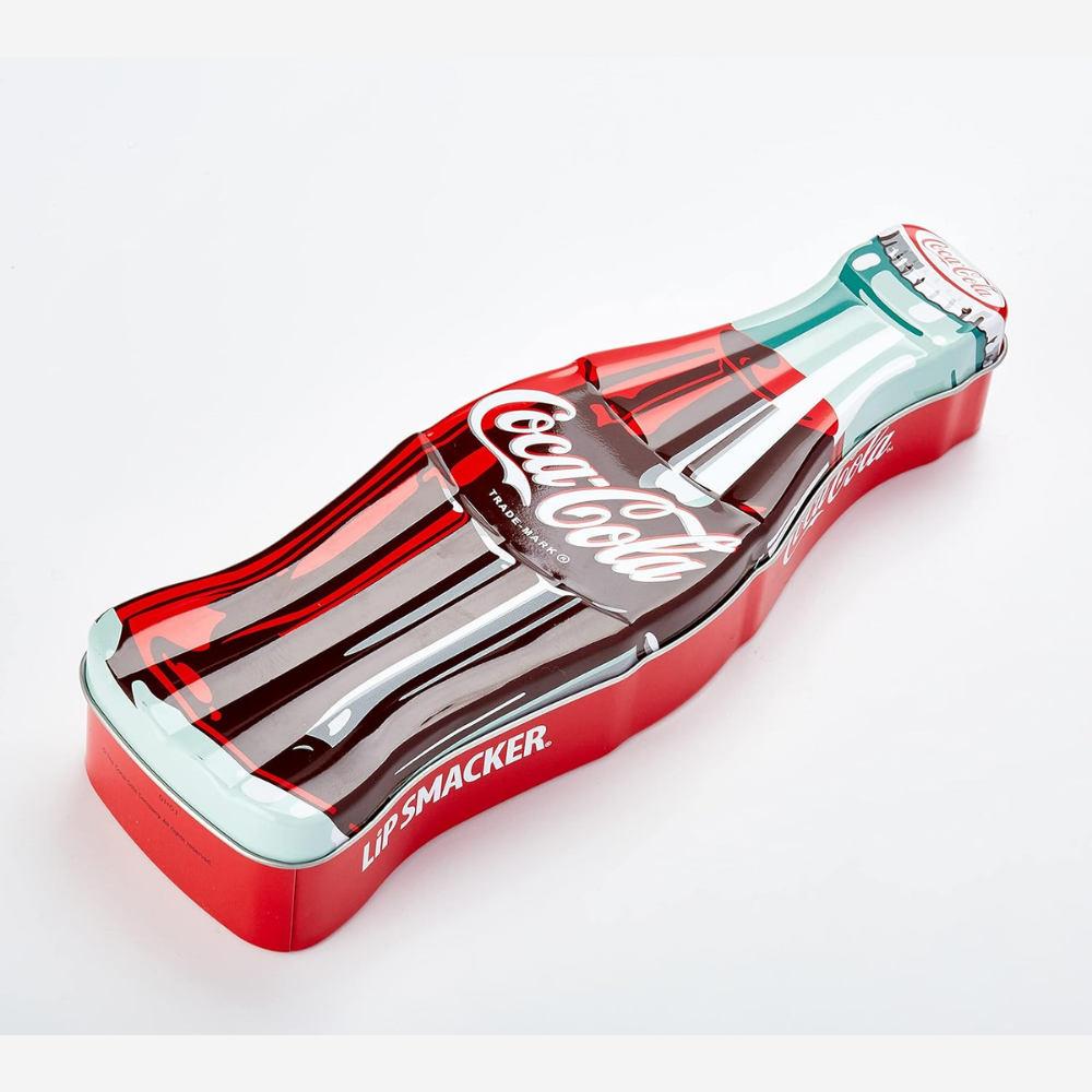 Lip Smacker Coca Cola Multipack & Gifting - Vintage Bottle Tin Box 6Pcs