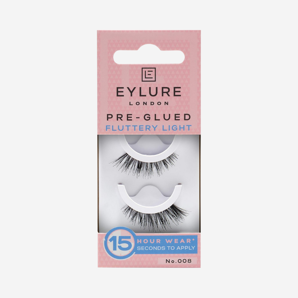 Eylure Pre-Glued Fluttery Light 008
