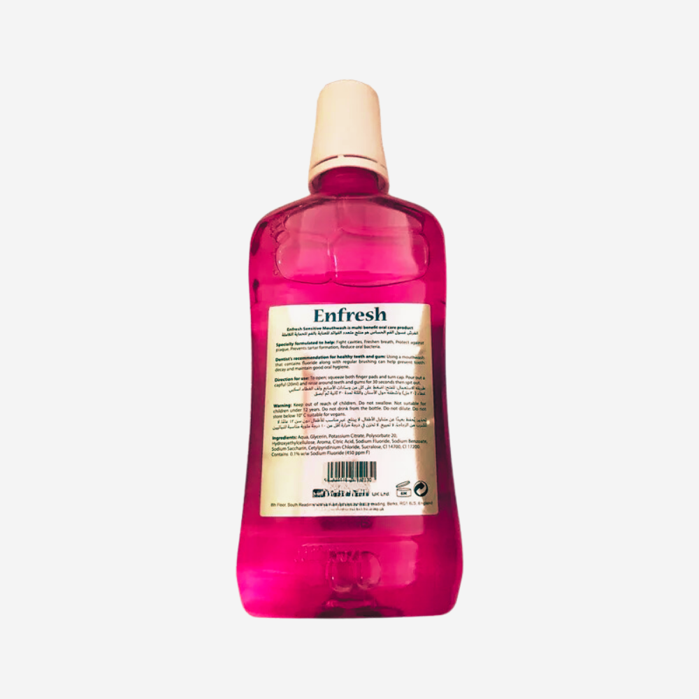 Enfresh Sensitive Mouthwash 500 Ml