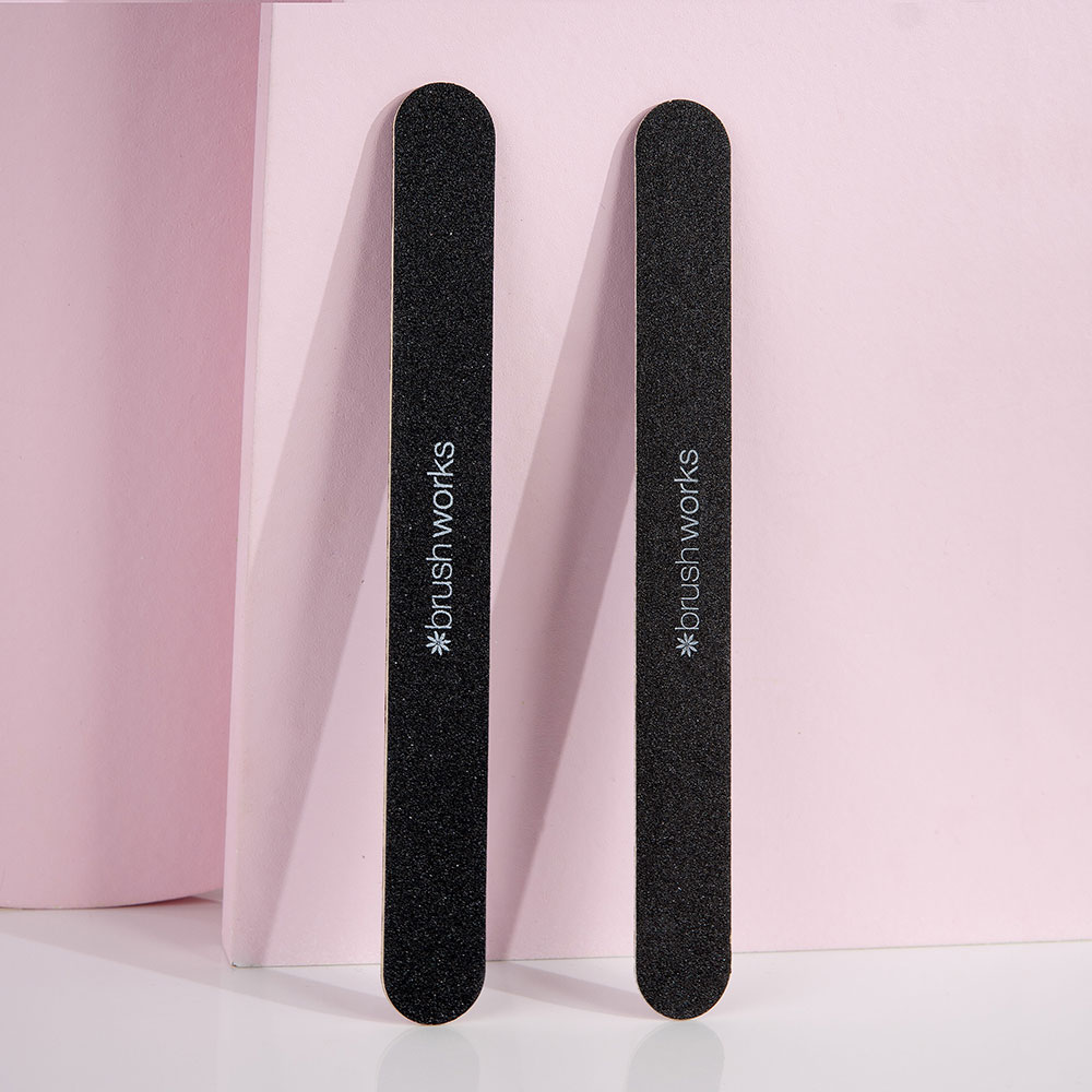 Brushworks Professional Nail Files - 2 Pack