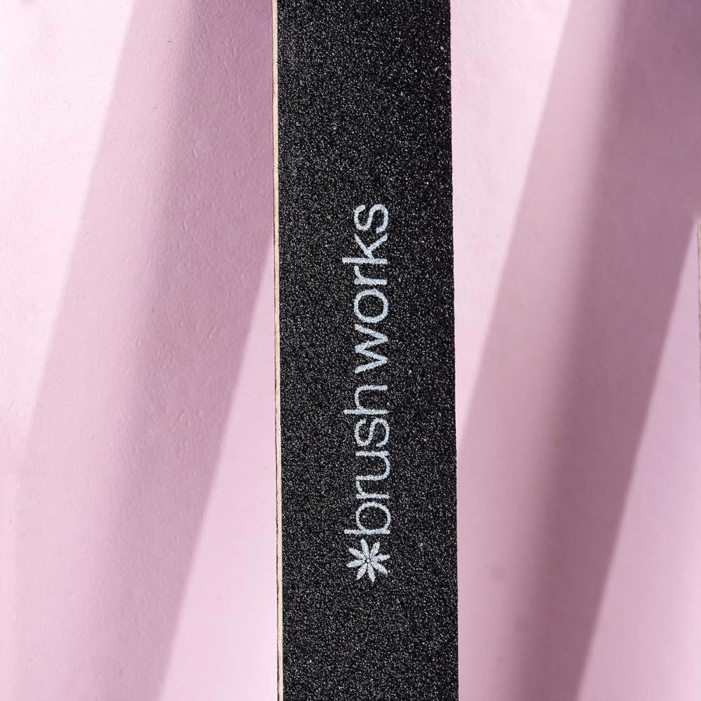 Brushworks Professional Nail Files - 2 Pack