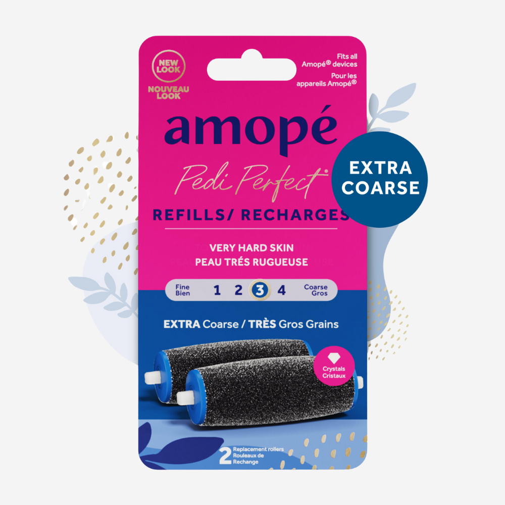 Dr. Scholl's Amope Pedi Perfect Foot File for Toughest Hard Skin 2 ct