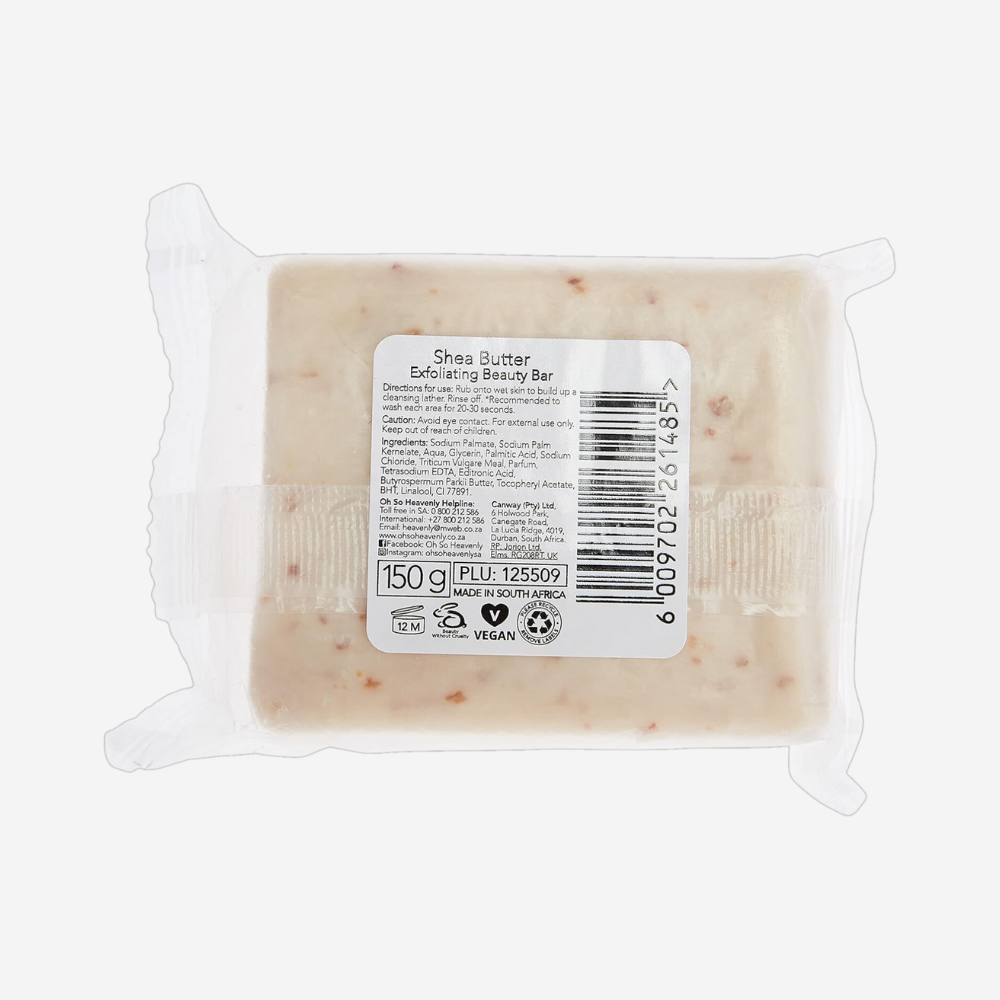 Oh So Heavenly Rich And Creamy Shea Butter Bar 150Gm