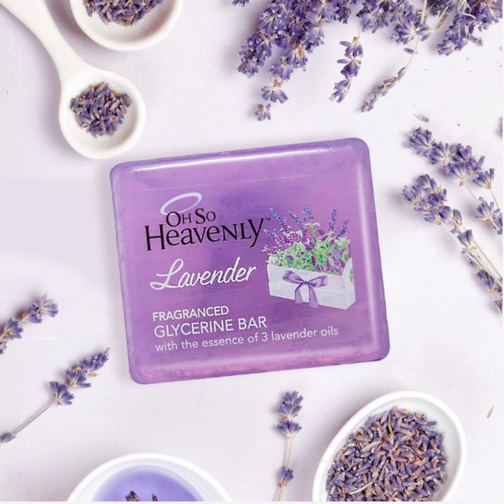 Oh So Heavenly Lavender Fragranced Glycerine Bar 150Gm