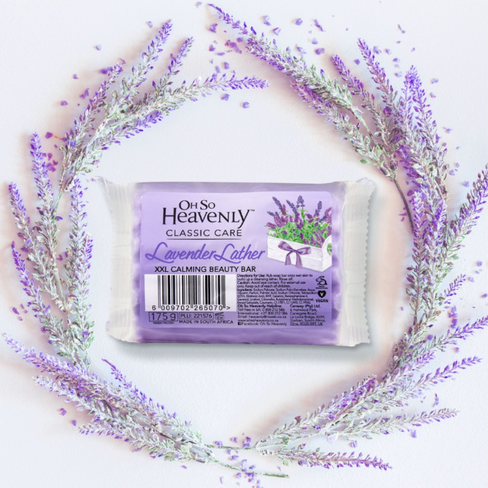 Oh So Heavenly Lavender Fragranced Glycerine Bar 150Gm
