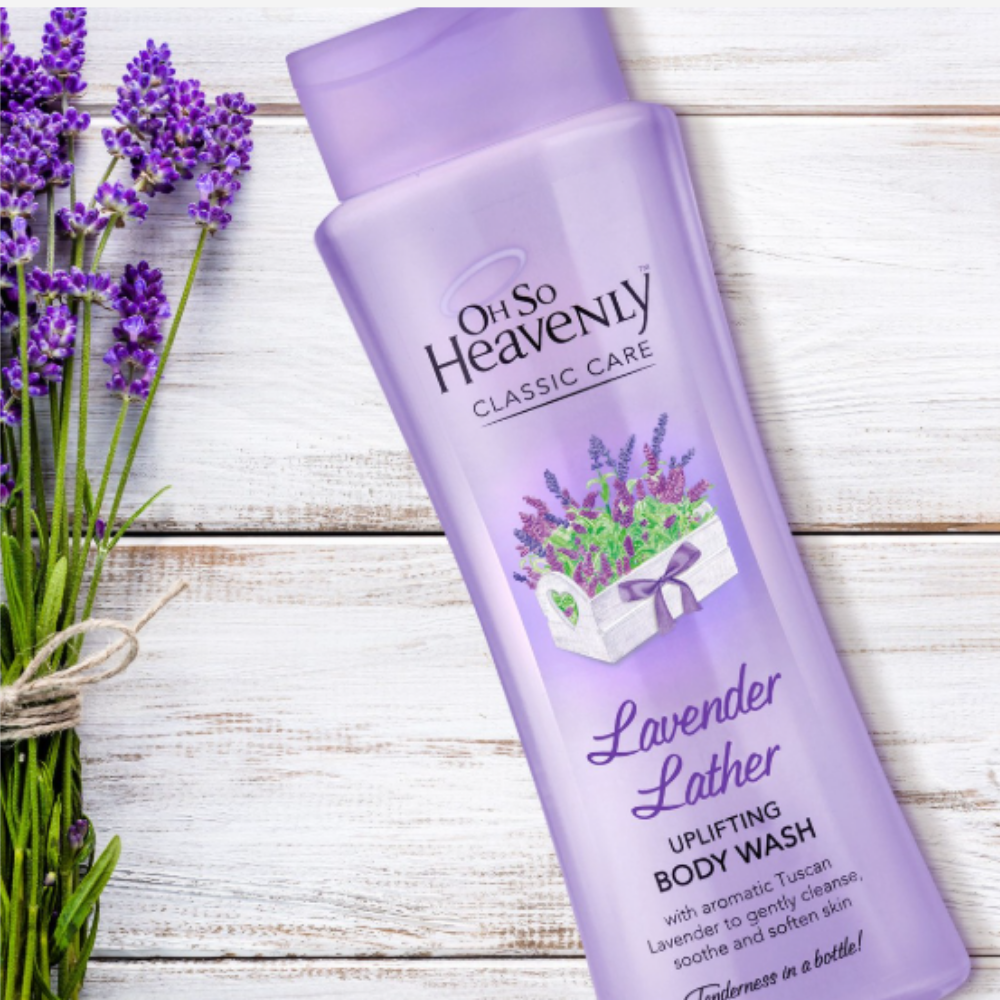Oh So Heavenly Body Wash Lavender Lather 720Ml